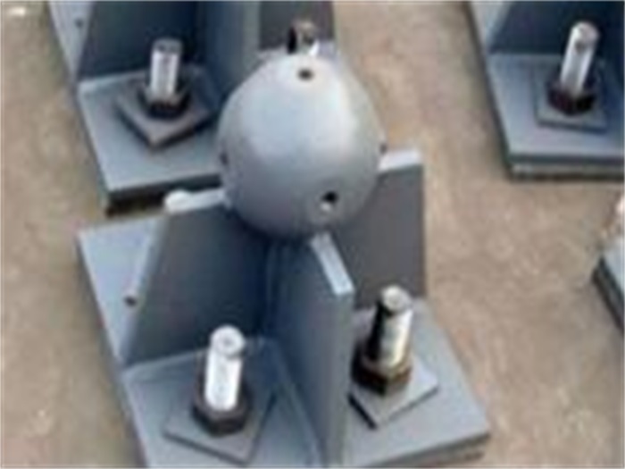 新郑螺栓球网架支座